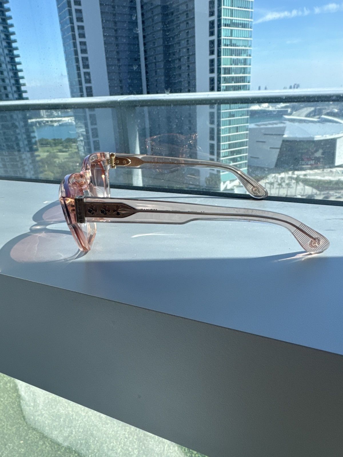 Chrome Hearts Chrome Heart- Dipped Rose Gold frames Size ONE SIZE - 10 Thumbnail