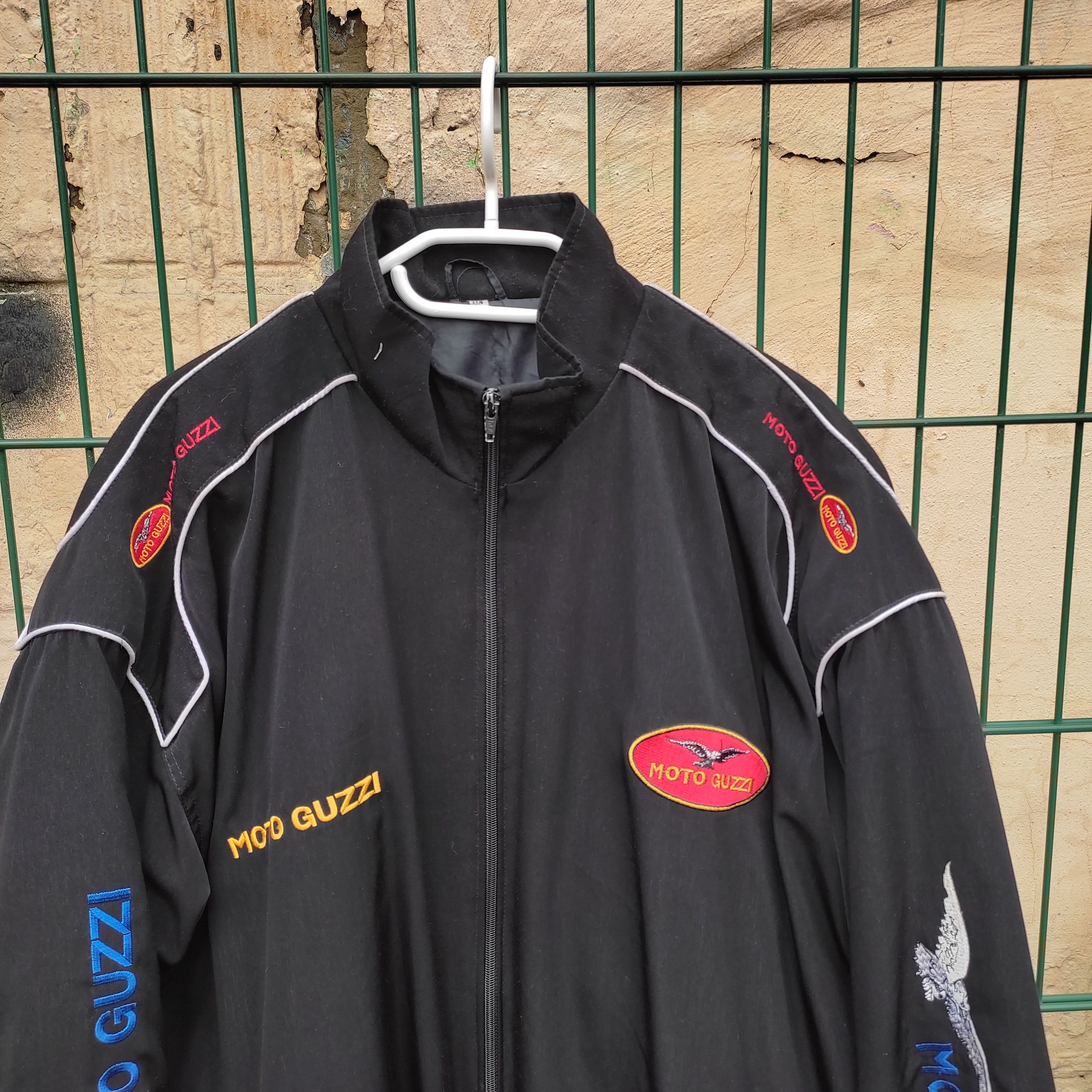 Vintage Moto Guzzi mens vintage racing jacket Size US XXL / EU 58 / 5 - 2 Thumbnail