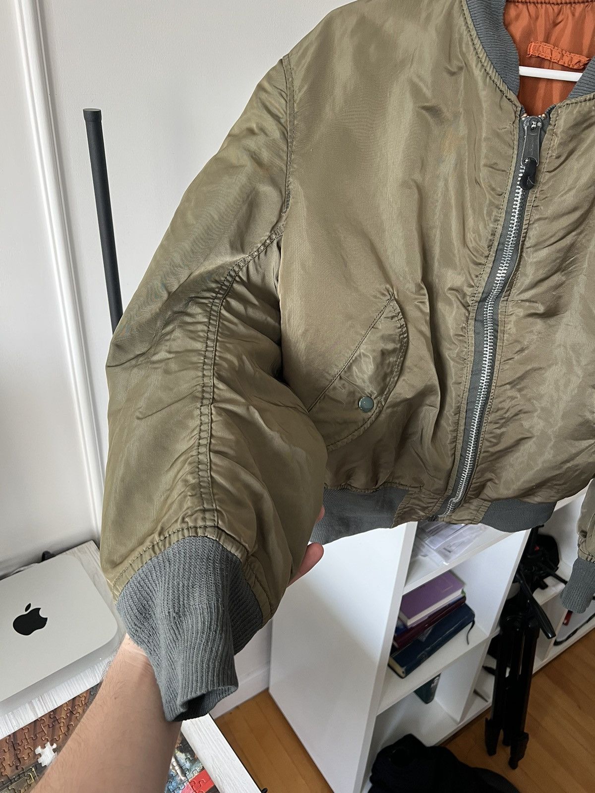 Other Vintage ALPHA Made In Usa USAF MA-1 Bomber Jacket Size US M / EU 48-50 / 2 - 8 Thumbnail