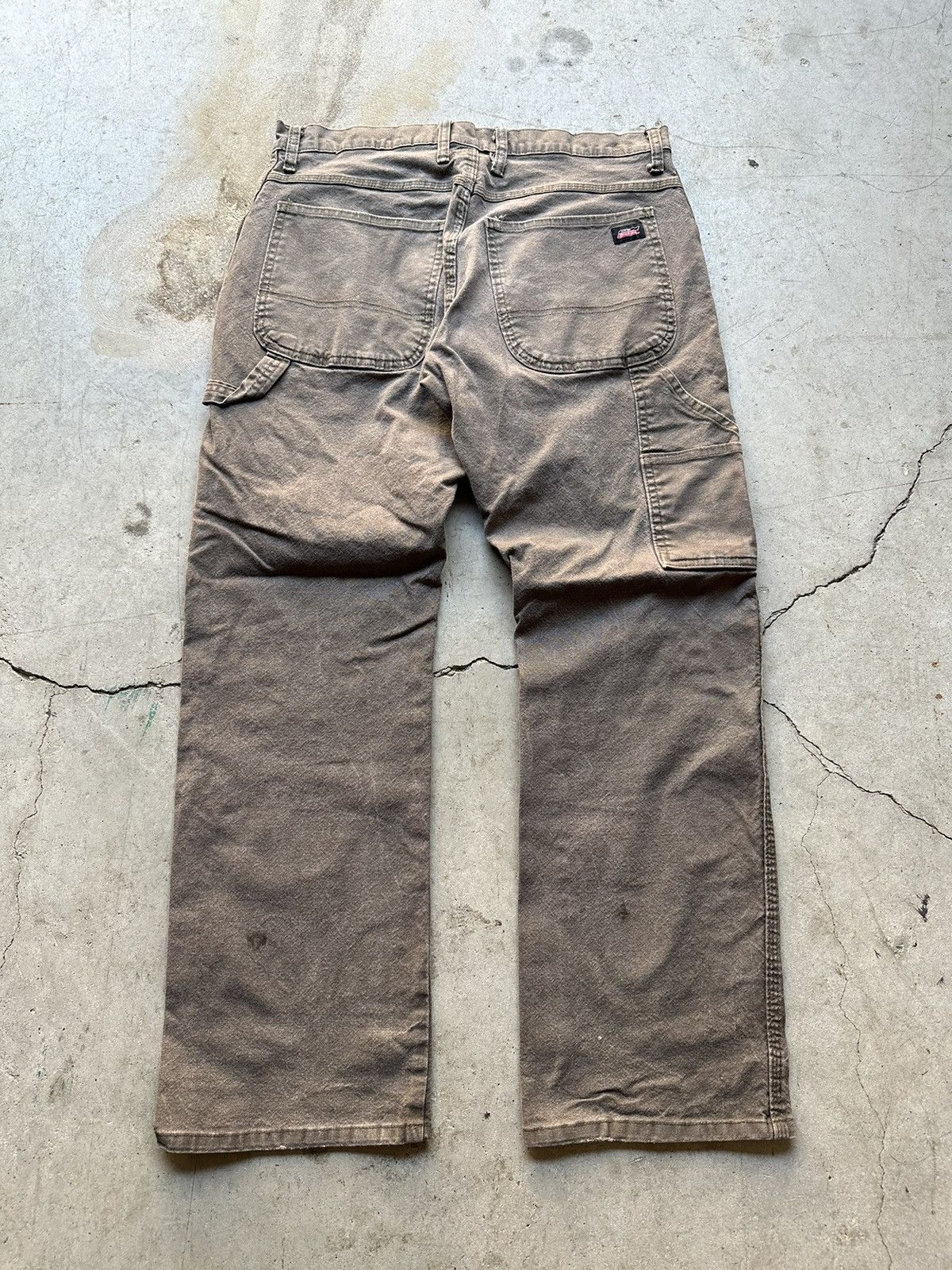 Dickies Y2K Vintage Brown dickies denim pants Size US 32 / EU 48 - 4 Thumbnail