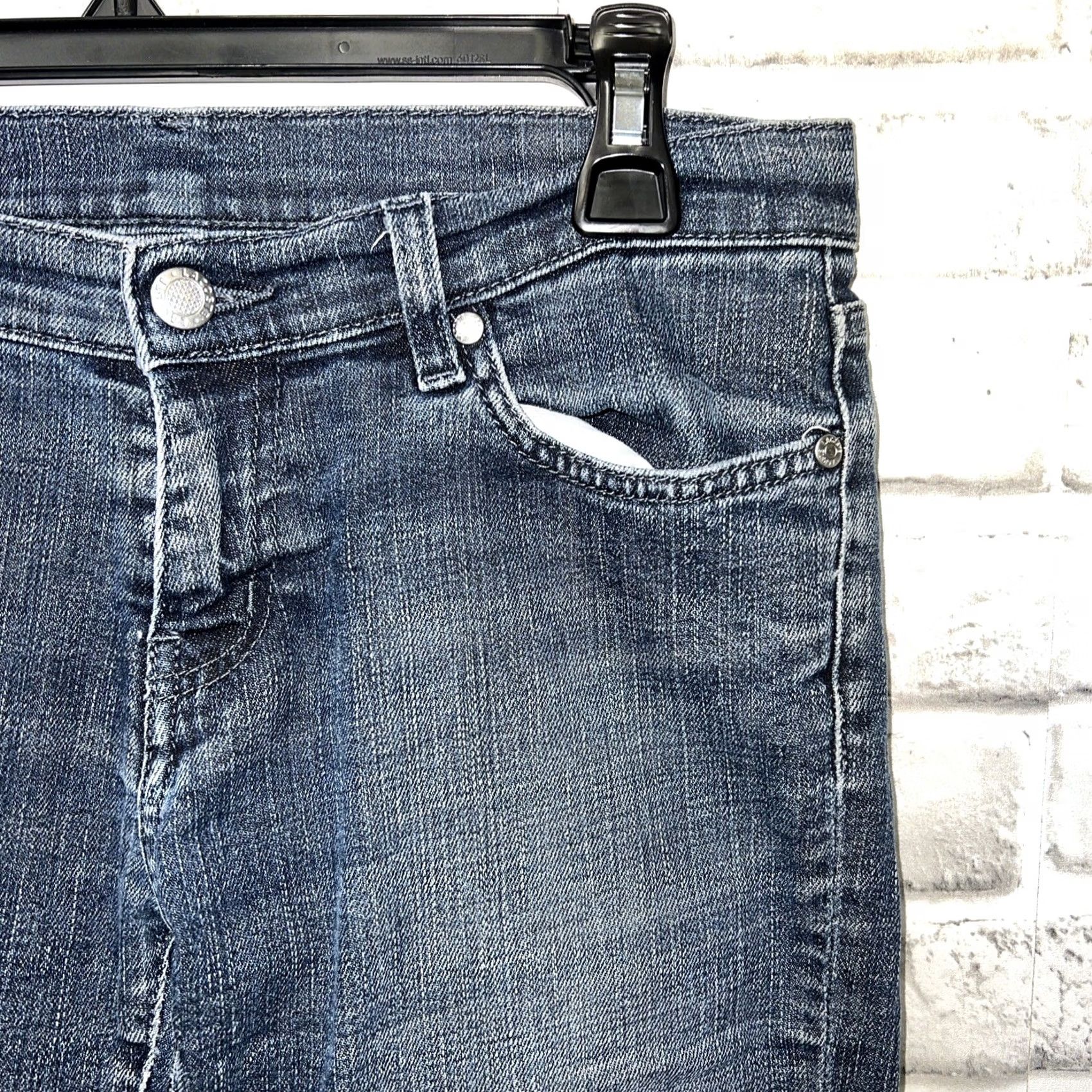 Lacoste Lacoste Jeans Womens 28 Blue Straight 28 Inseam Size 38 Regular Adults Womens Size 28" / US 6 / IT 42 - 2 Thumbnail