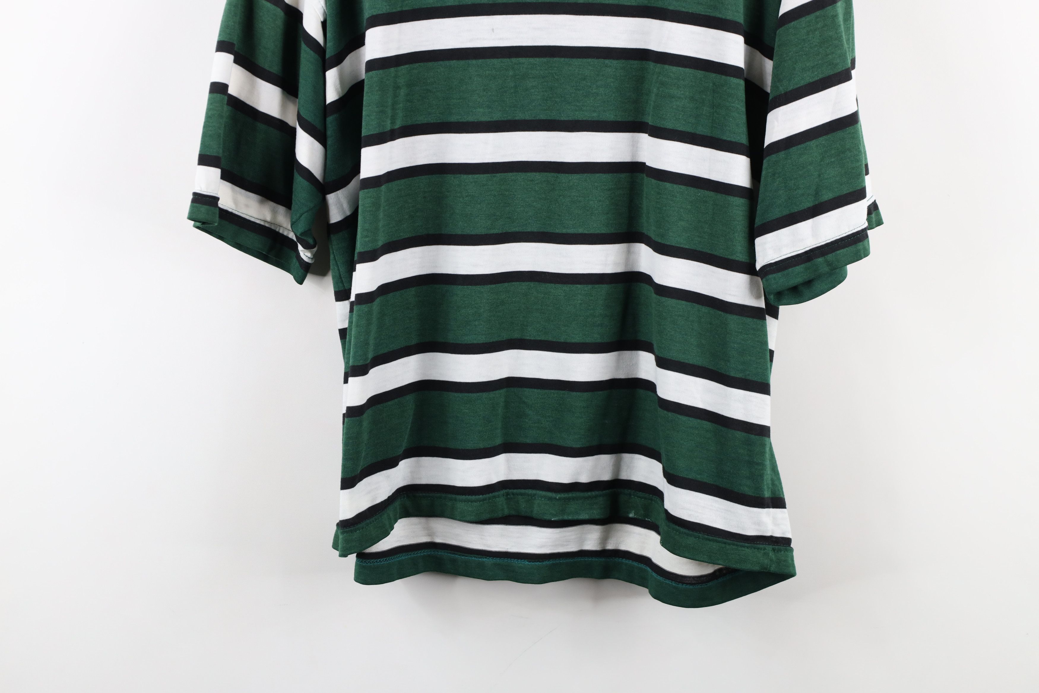 Vintage Vintage 90s Streetwear Faded Soft Striped Henley T-Shirt Size M / US 6-8 / IT 42-44 - 13 Thumbnail