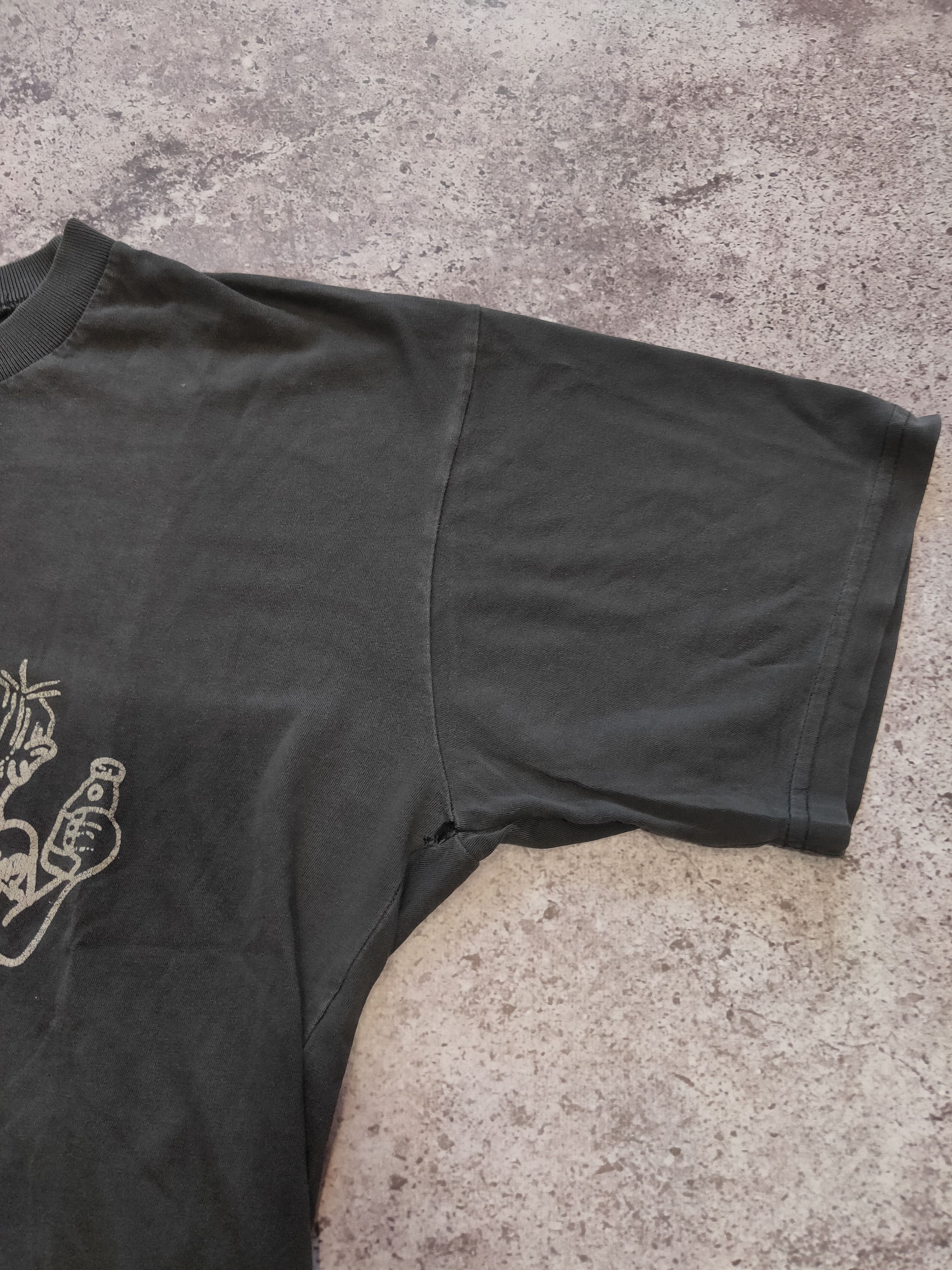 Vintage Vintage 90’s Joke Fuck Milk Got beer t-shirt Size US L / EU 52-54 / 3 - 3 Thumbnail