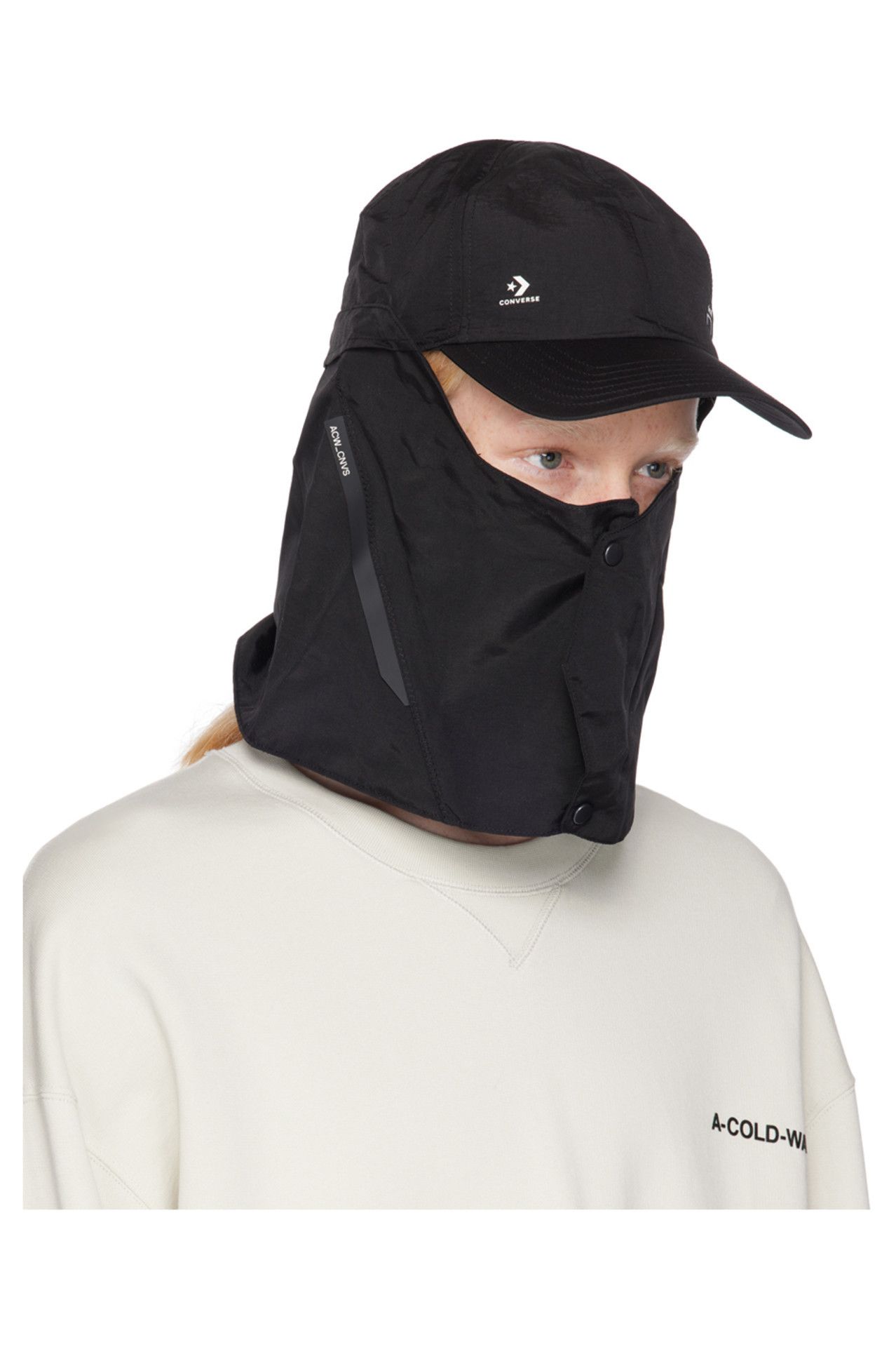 A-COLD-WALL* × Converse A-COLD-WALL* Black Converse Edition Stratus Cap Size ONE SIZE - 3 Thumbnail