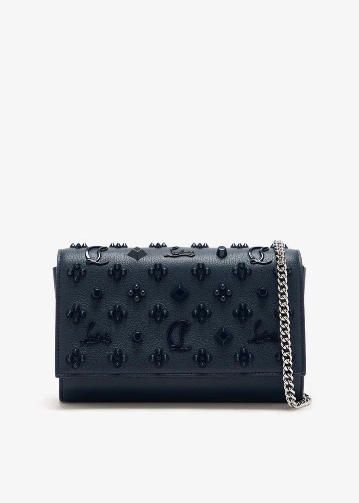 Christian Louboutin os11x0126 Size: OS / Paloma Clutch in Navy Size ONE SIZE - 1 Thumbnail