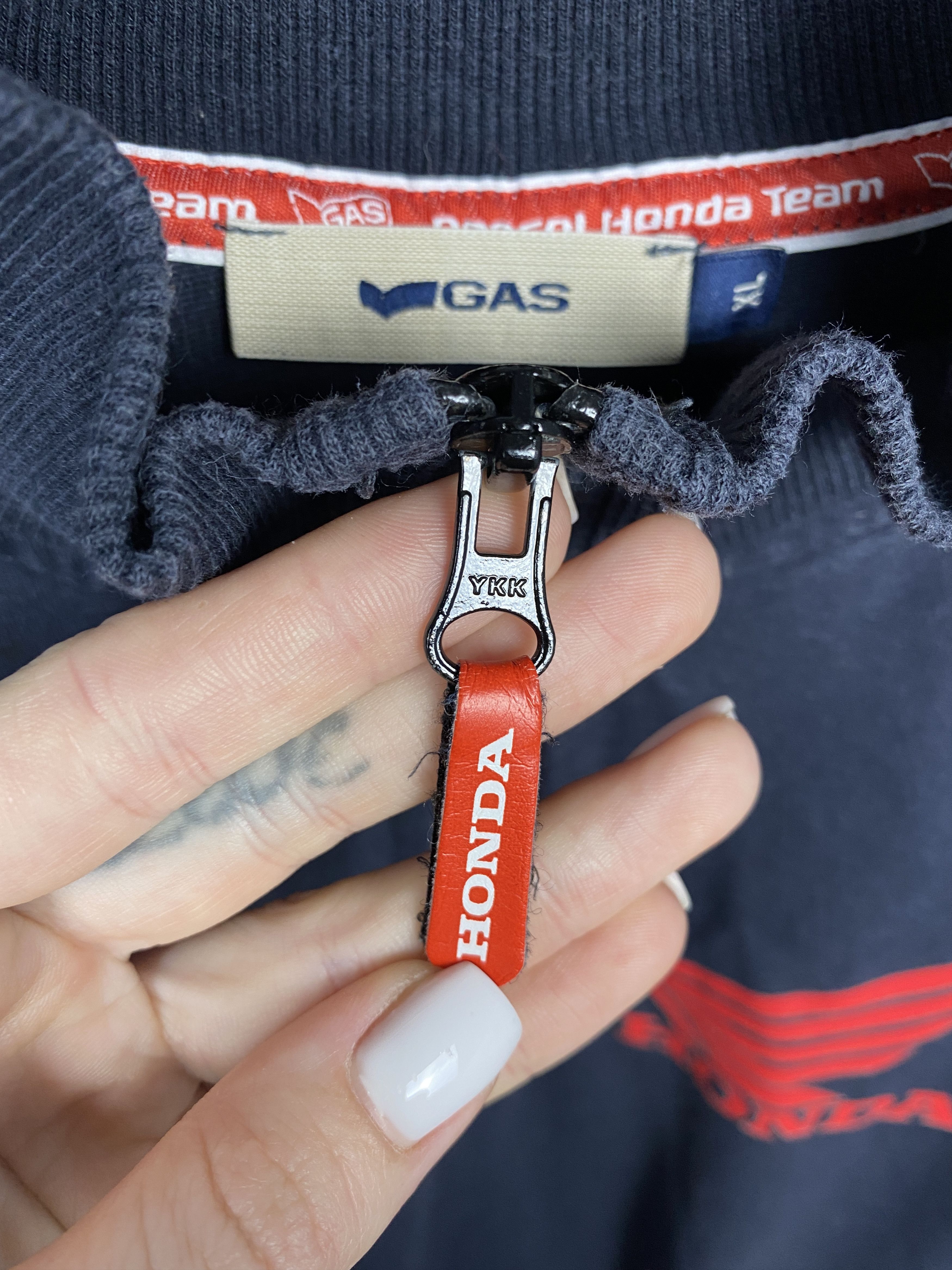 Honda Honda Racing Team Vintage Mens 1\4 Zip Sweatshirt Size US XL / EU 56 / 4 - 5 Thumbnail