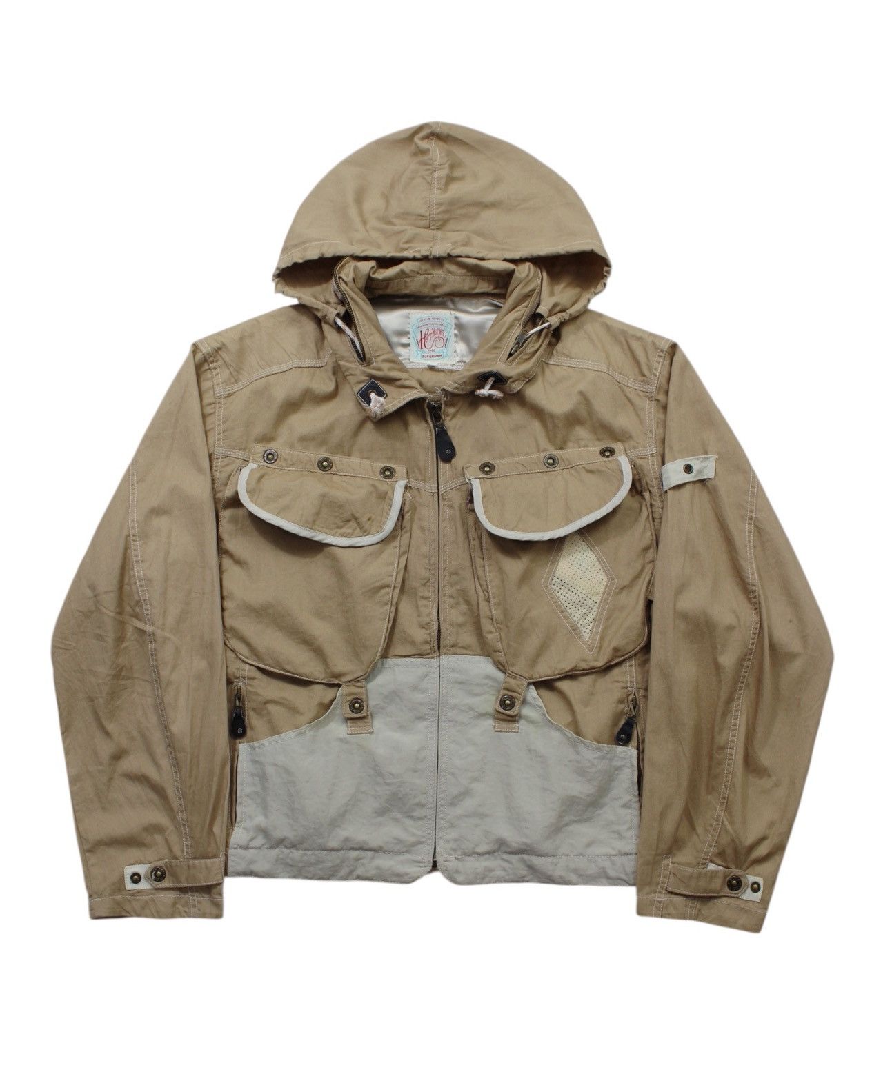 Vintage HERRHORTEN MULTI-FUNCTION OUTDOOR JACKET “SUPERMAN 1960” Size US XL / EU 56 / 4 - 1 Thumbnail
