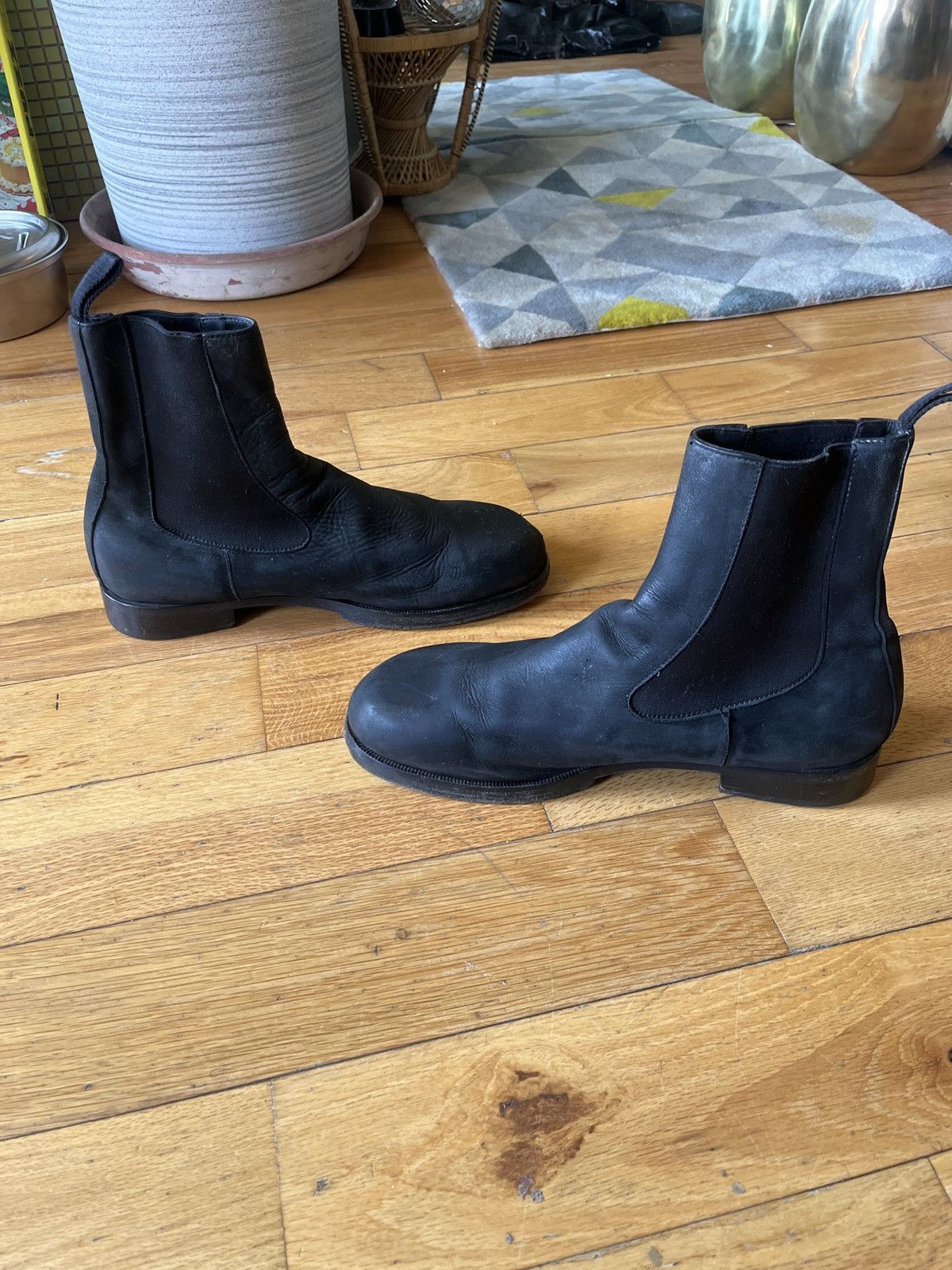 1017 ALYX 9SM Alyx suede chelsea boots circa 2016 Size US 13 / EU 46 - 4 Thumbnail