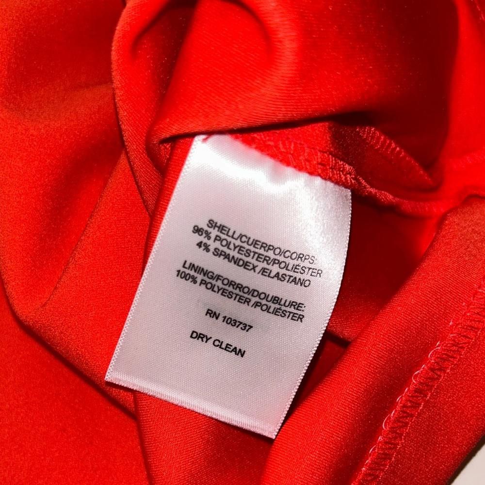 Designer Donna Morgan l NWT Scarlett Mid Length Sheath Dress 12 Size XL / US 12-14 / IT 48-50 - 9 Thumbnail