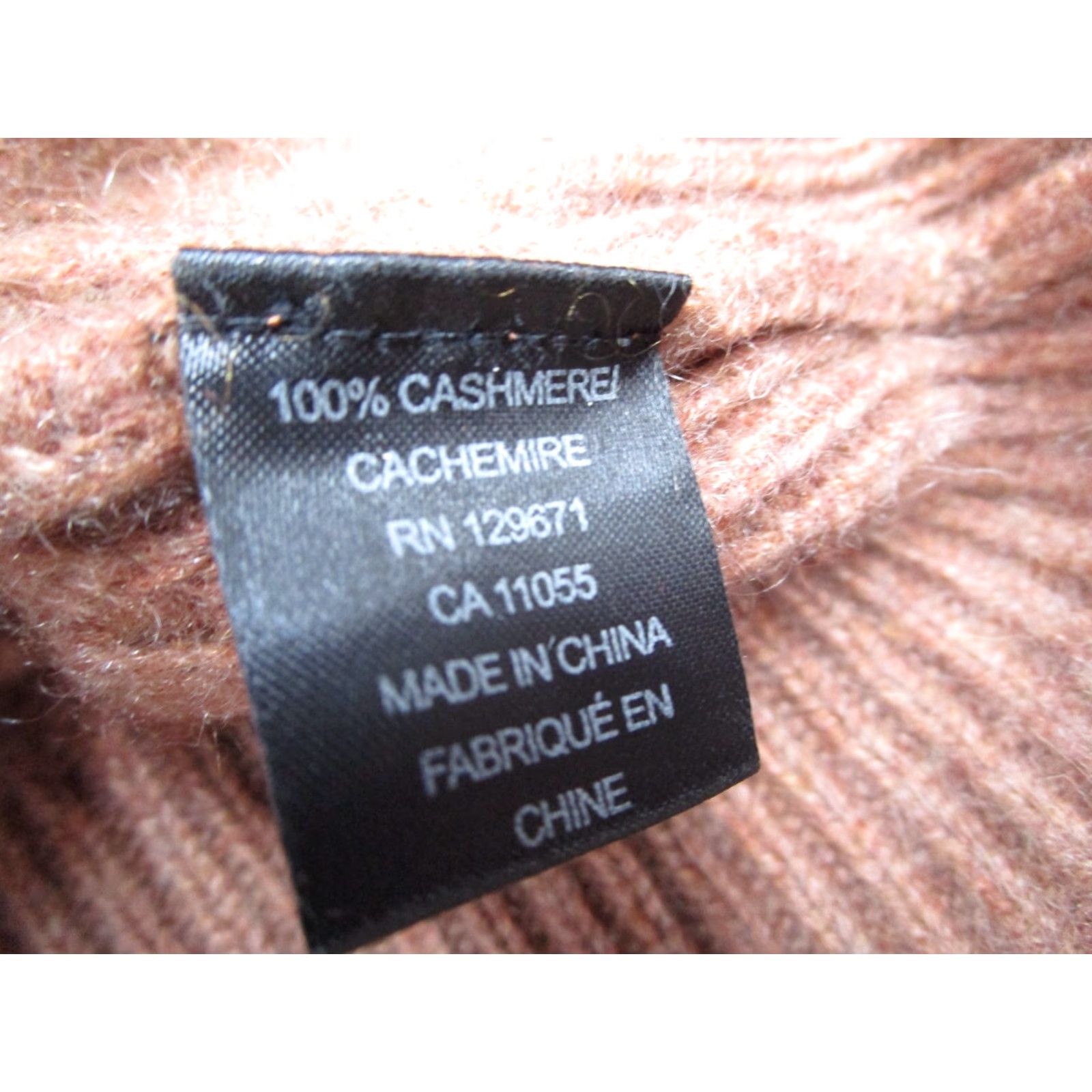 Vintage VINTAGE None 360 Cashmere Sweater Women Small Crew Neck Knit Pullover All Seasons Solid Brown Size S / US 4 / IT 40 - 3 Thumbnail