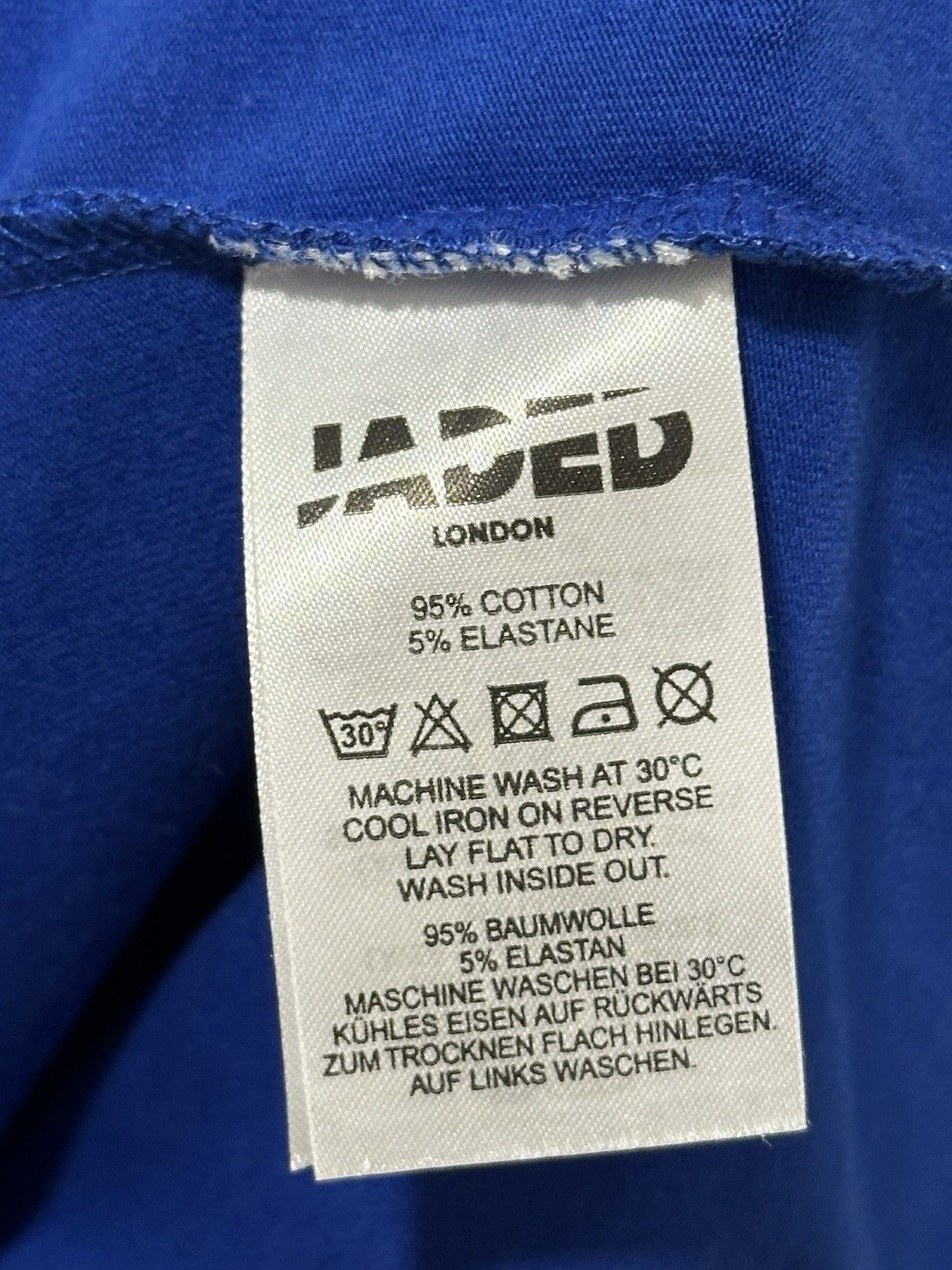 Jaded London Jaded London Blue Face Print Crop y2k Cotton Top Size XS / US 0-2 / IT 36-38 - 9 Thumbnail