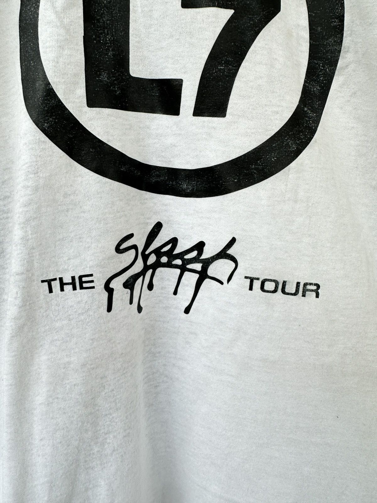 Band Tees Vintage 90s L7 The Slash Tour Band LS Tee Size US L / EU 52-54 / 3 - 4 Thumbnail