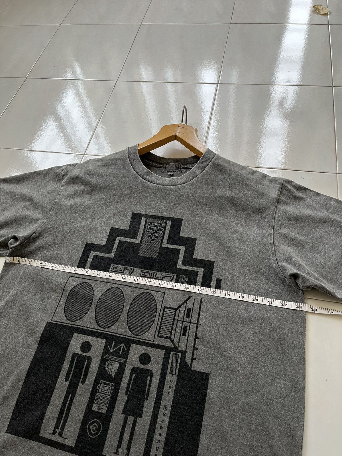 Cav Empt Cav Empt Double Print Over Dye Charcoal Cent Exchange Size US L / EU 52-54 / 3 - 9 Thumbnail