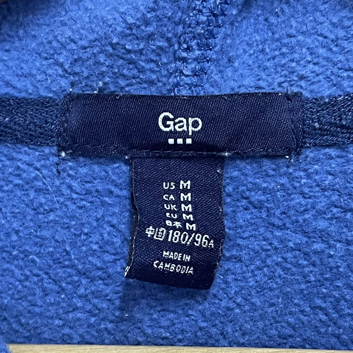 Gap Gap Big Logo Embroidered Fullzip Hoodie Size M Size US L / EU 52-54 / 3 - 8 Thumbnail