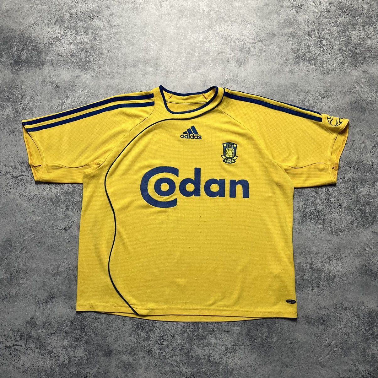 Adidas Vintage Adidas Brondby 2006/2008 Home Soccer Jersey Football Size US XS / EU 42 / 0 - 1 Thumbnail