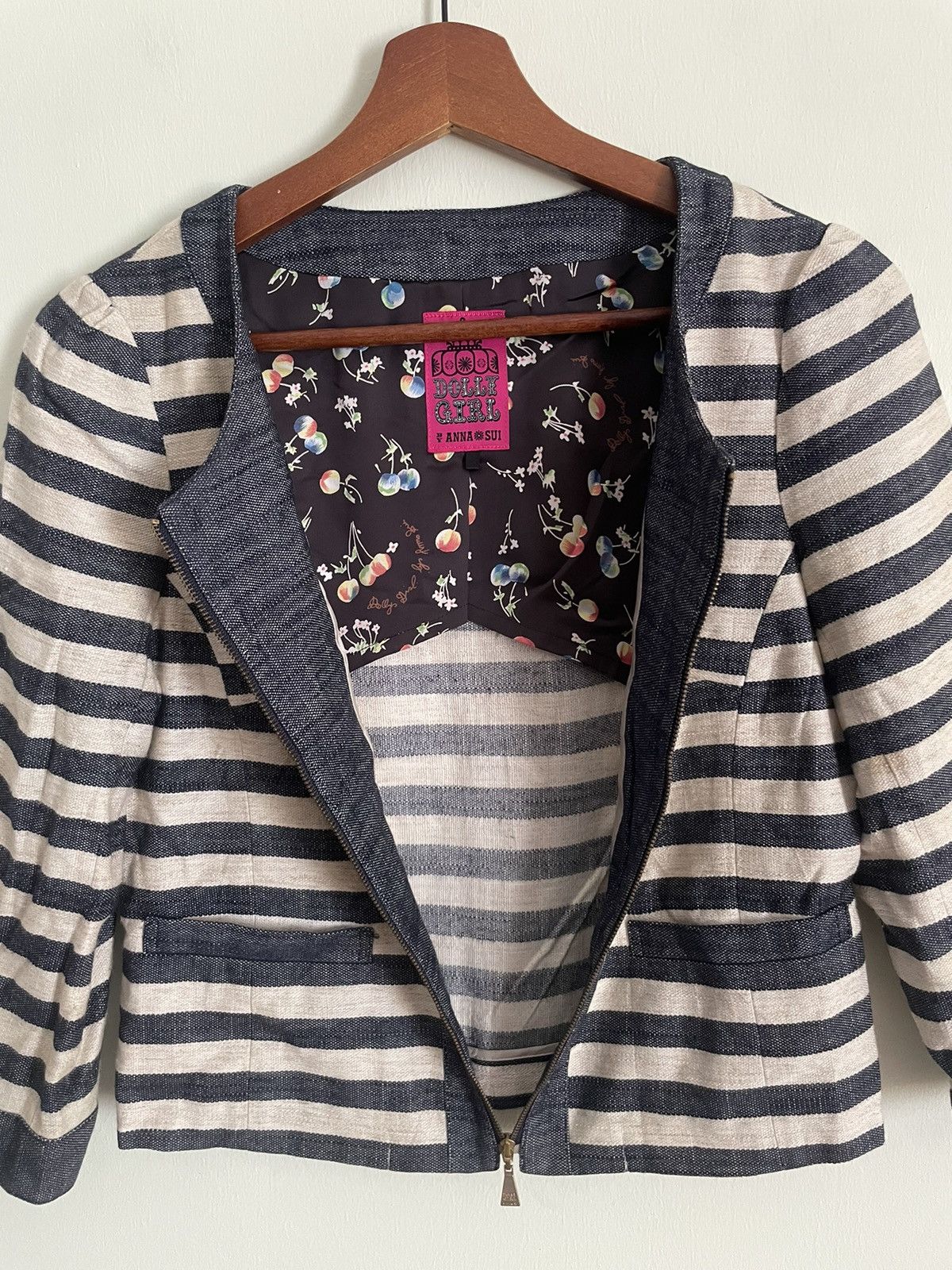 Anna Sui Dolly Girl Jacket by Anna Sui Size S / US 4 / IT 40 - 3 Thumbnail