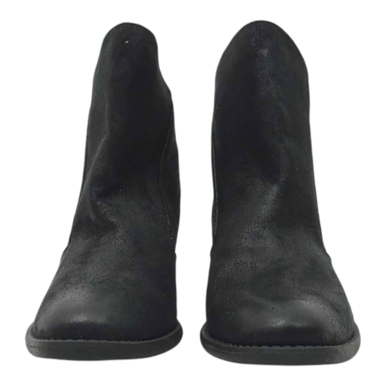 Other Qupid Ankle Boot Women Size 9 Chunky Block Heel Faux Suede Size US 9 / IT 39 - 3 Thumbnail