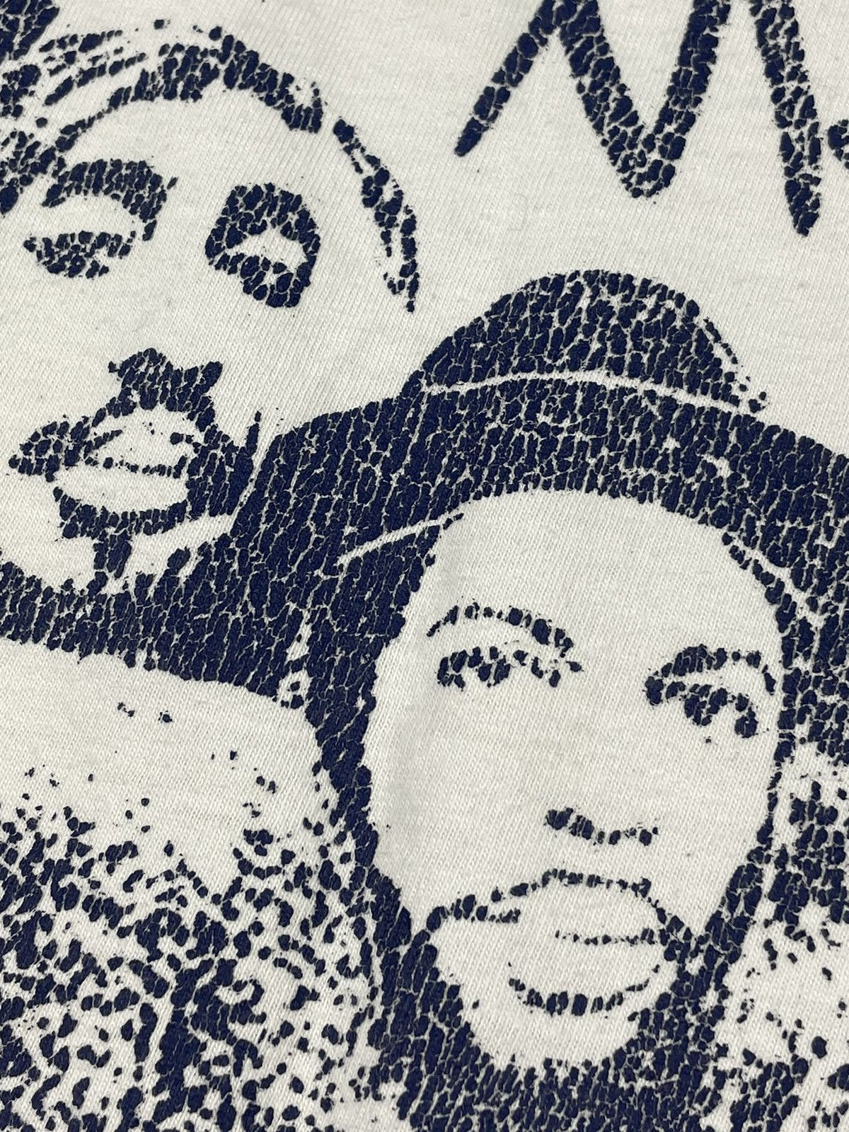 Vintage Mount rapmore t shirt white rare rap tee retro Size US L / EU 52-54 / 3 - 3 Thumbnail