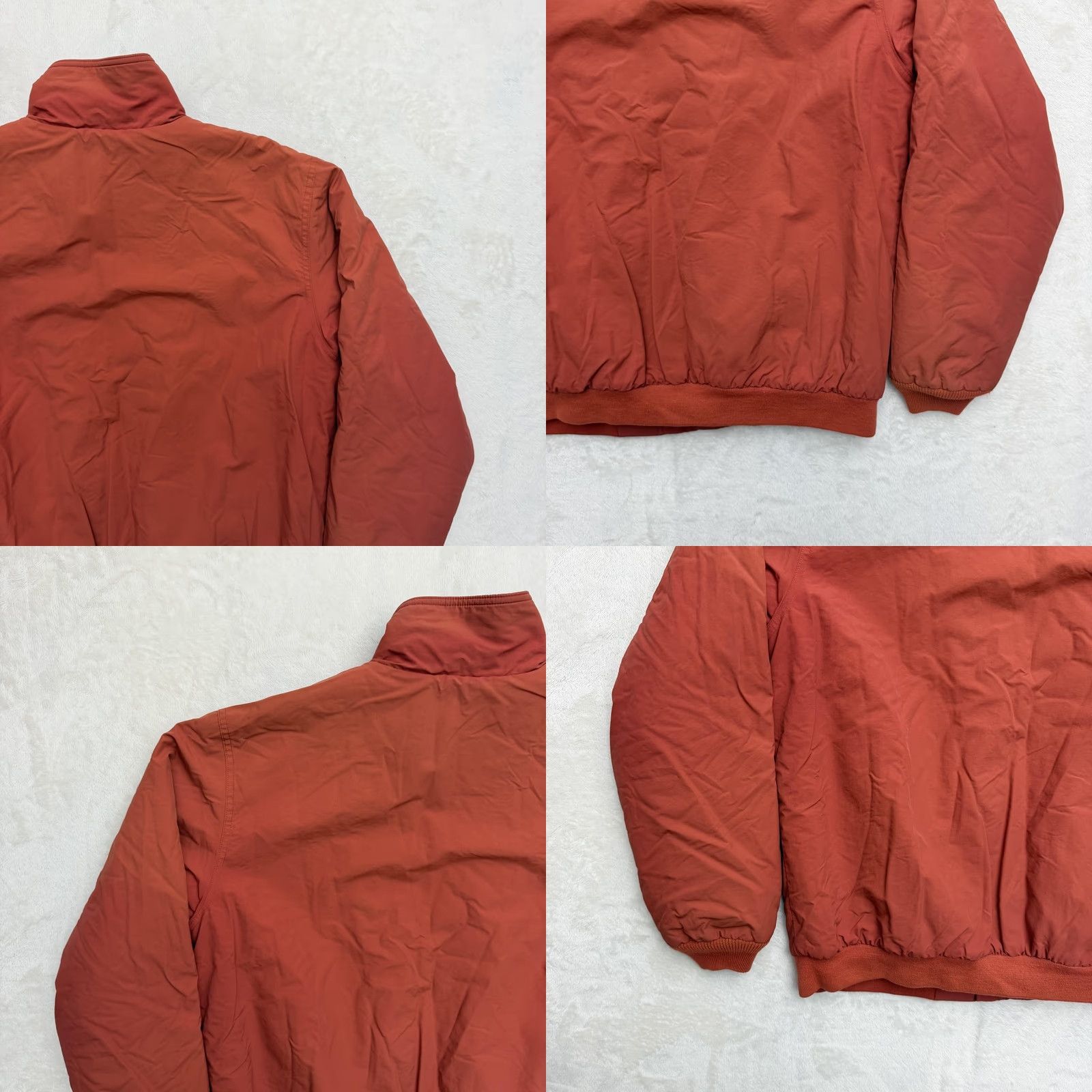Vintage LL Bean Jacket Mens Large Orange Fleece Lined Bomber Insulated Zip Pockets Size US L / EU 52-54 / 3 - 9 Thumbnail