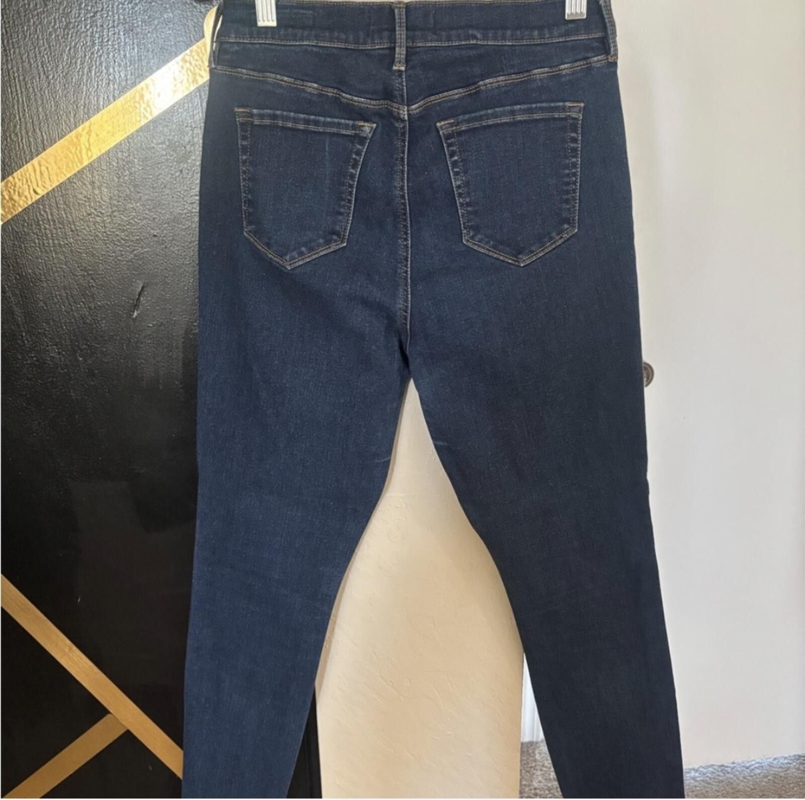 Pacsun (PACSUN) Women's super stretch high rise Blue Jeans Size 28" / US 6 / IT 42 - 6 Thumbnail