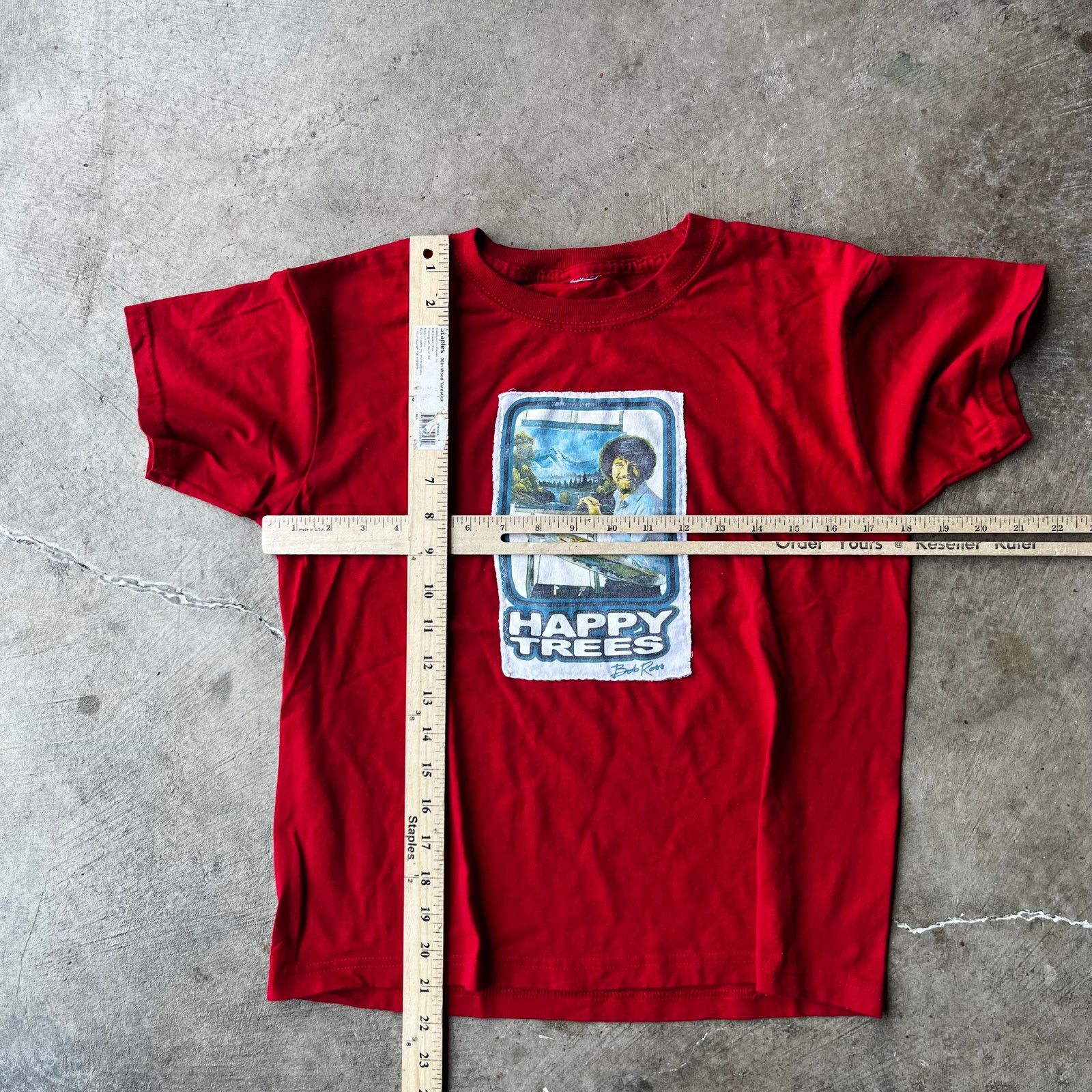 Vintage Vintage Bob Ross Happy Trees Shirt Mens Medium Artist Paint Size US M / EU 48-50 / 2 - 4 Thumbnail