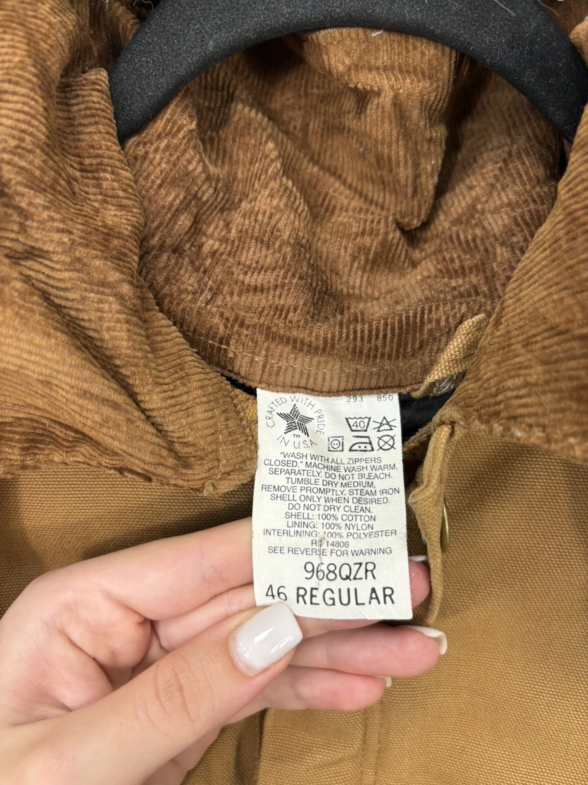 Carhartt Vintage 90s Carhartt USA Workwear Hooded Boxy Cropped Jacket Size US L / EU 52-54 / 3 - 20 Thumbnail