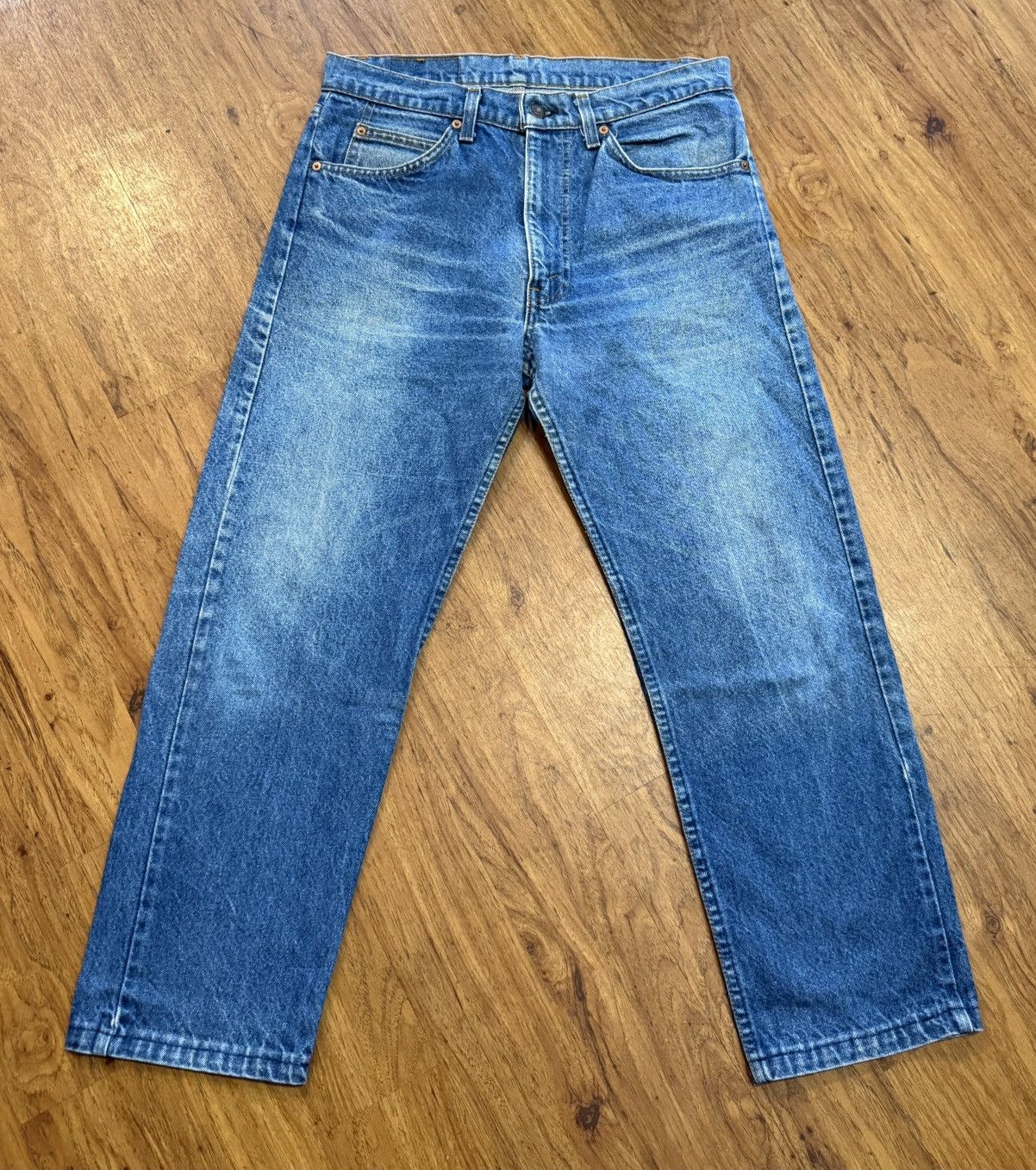 Levi's Vintage 80’s Levi’s 505 Orange Tab Denim Jeans Pants 33 X 26 Size US 33 - 4 Thumbnail