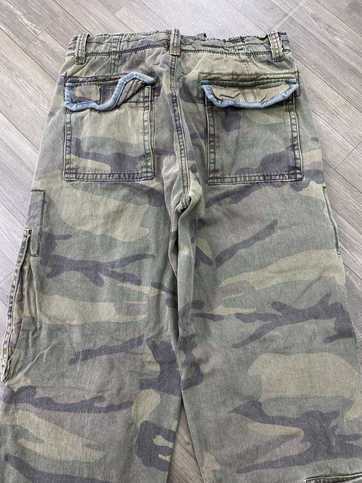 Abercrombie & Fitch Vintage Abercrombie & Fitch Bondage Camo Military Cargo Y2K Size US 34 / EU 50 - 15 Thumbnail