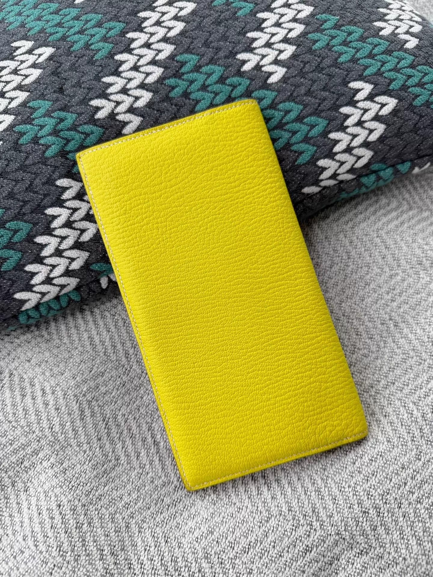 Hermes Hermes yellow long bifold wallet unused Size ONE SIZE - 3 Thumbnail