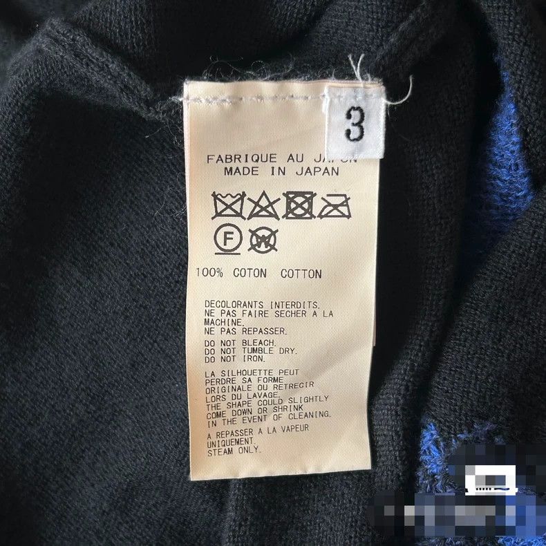 Yohji Yamamoto Yohji Yamamoto 20 SS Asakura Youjia Back Sweater 2506-Nexta Size US L / EU 52-54 / 3 - 2 Thumbnail