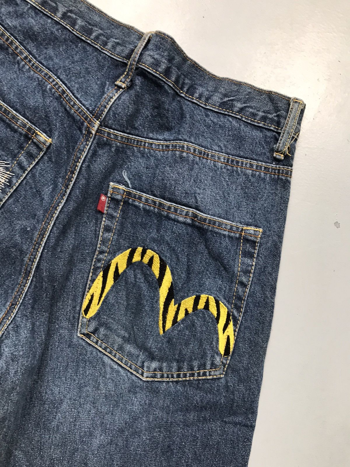Japanese Brand Vintage Japanese brand seagull embroidered denim Size US 30 / EU 46 - 11 Thumbnail