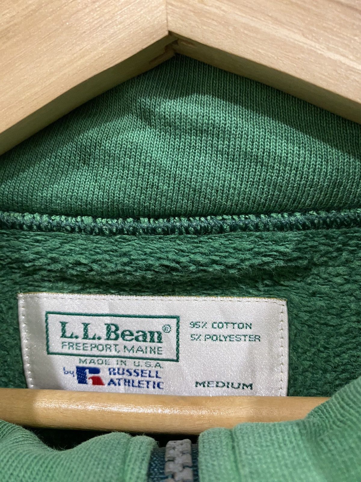 L.L. Bean × Russell Athletic L.L Bean X Russell Athletics Made In USA Zipper Jacket Size US M / EU 48-50 / 2 - 4 Thumbnail