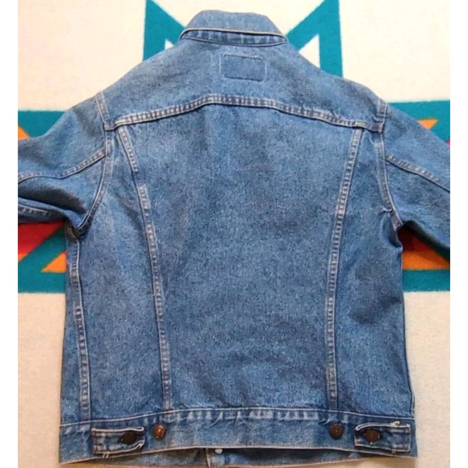 Levi's VINTAGE Levi’s Jacket Denim Trucker 70506-0214 Size 40 Blue Unlined 80s 90s USA Mens Size US XXS / EU 40 - 5 Thumbnail