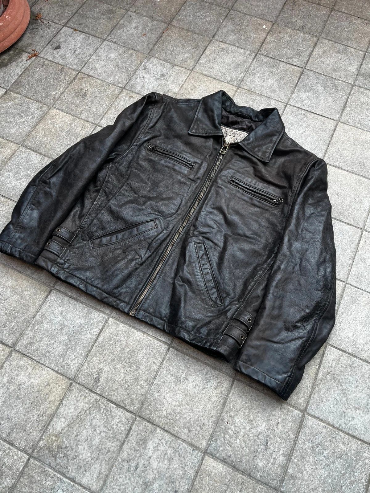 Other Super Rare Leather Corporation Bomber Jacket Size US L / EU 52-54 / 3 - 1 Thumbnail