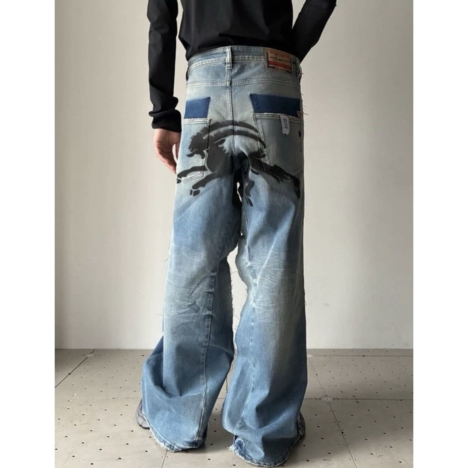 Diesel DIESEL X PROTOTYPES Jeans 1996 5 Pocket Denim Size L/XL NWT Size US 36 / EU 52 - 2 Thumbnail