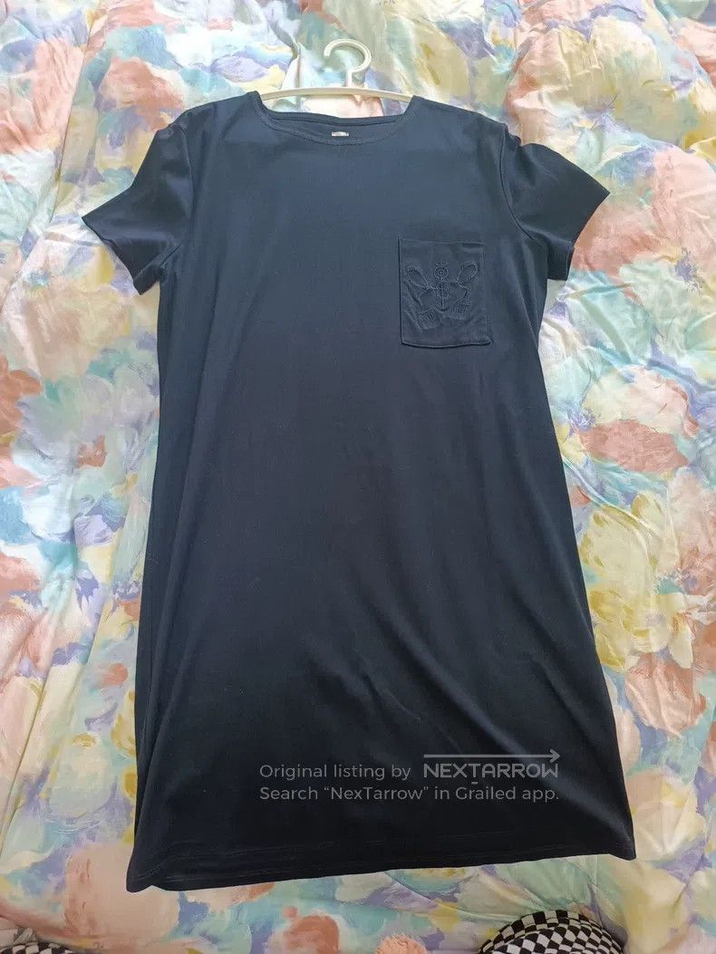Hermes Hermes Black pure cotton dress, comfortable cotton fabric Size M / US 6-8 / IT 42-44 - 1 Thumbnail