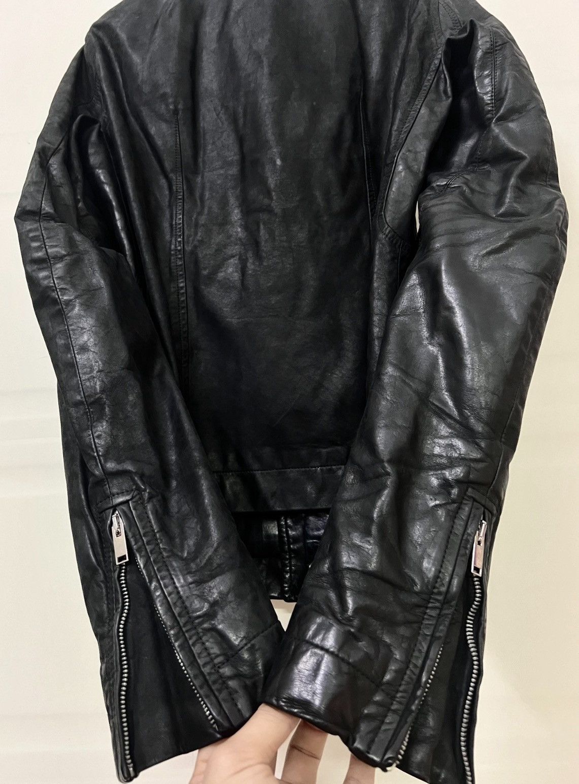 Rick Owens Rick Owens Leather jacket 2504-Nextarrow Size US S / EU 44-46 / 1 - 6 Thumbnail