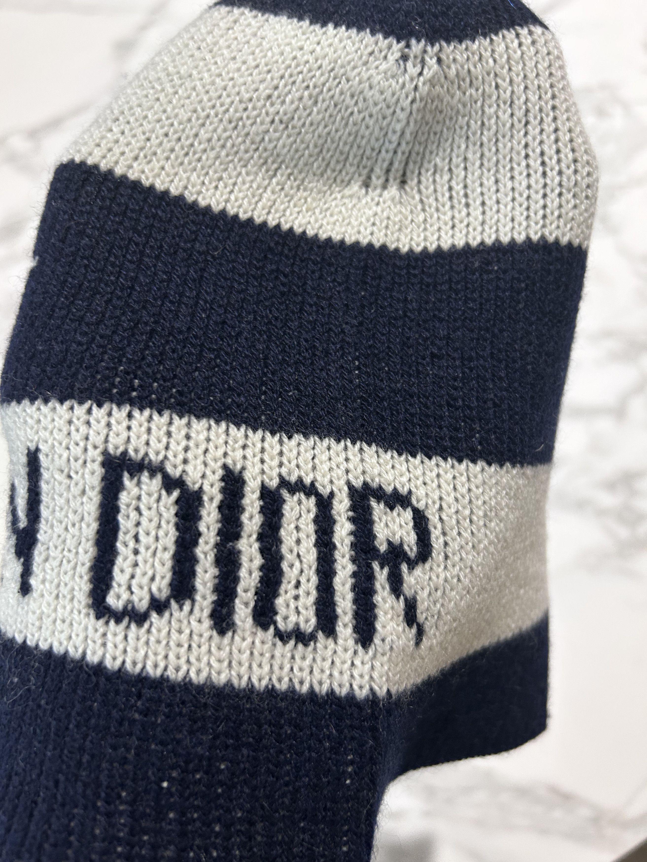 Dior STRIPE HAT Size ONE SIZE - 4 Thumbnail