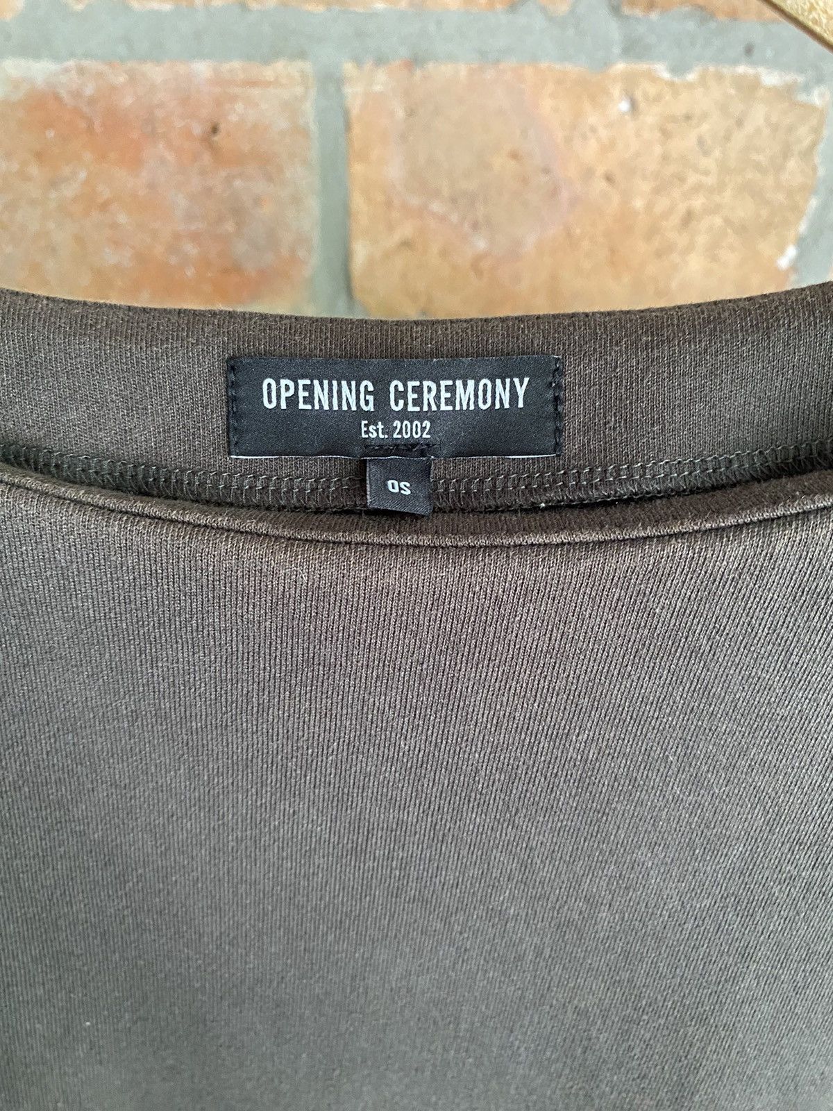 Opening Ceremony OPENING CEREMONY Geometric Slit-Sleeve Top Size S / US 4 / IT 40 - 7 Thumbnail