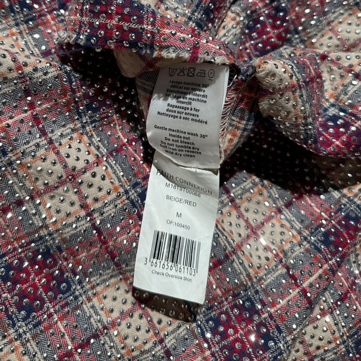 Faith Connexion Runway crystal embellished flannel Size US M / EU 48-50 / 2 - 3 Thumbnail