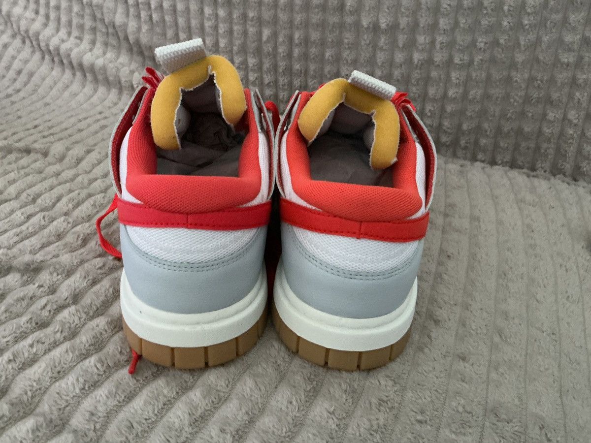 Nike Nike Air Dunk Jumbo - new with box - white/red - size 11.5 Size US 11.5 / EU 44-45 - 4 Thumbnail