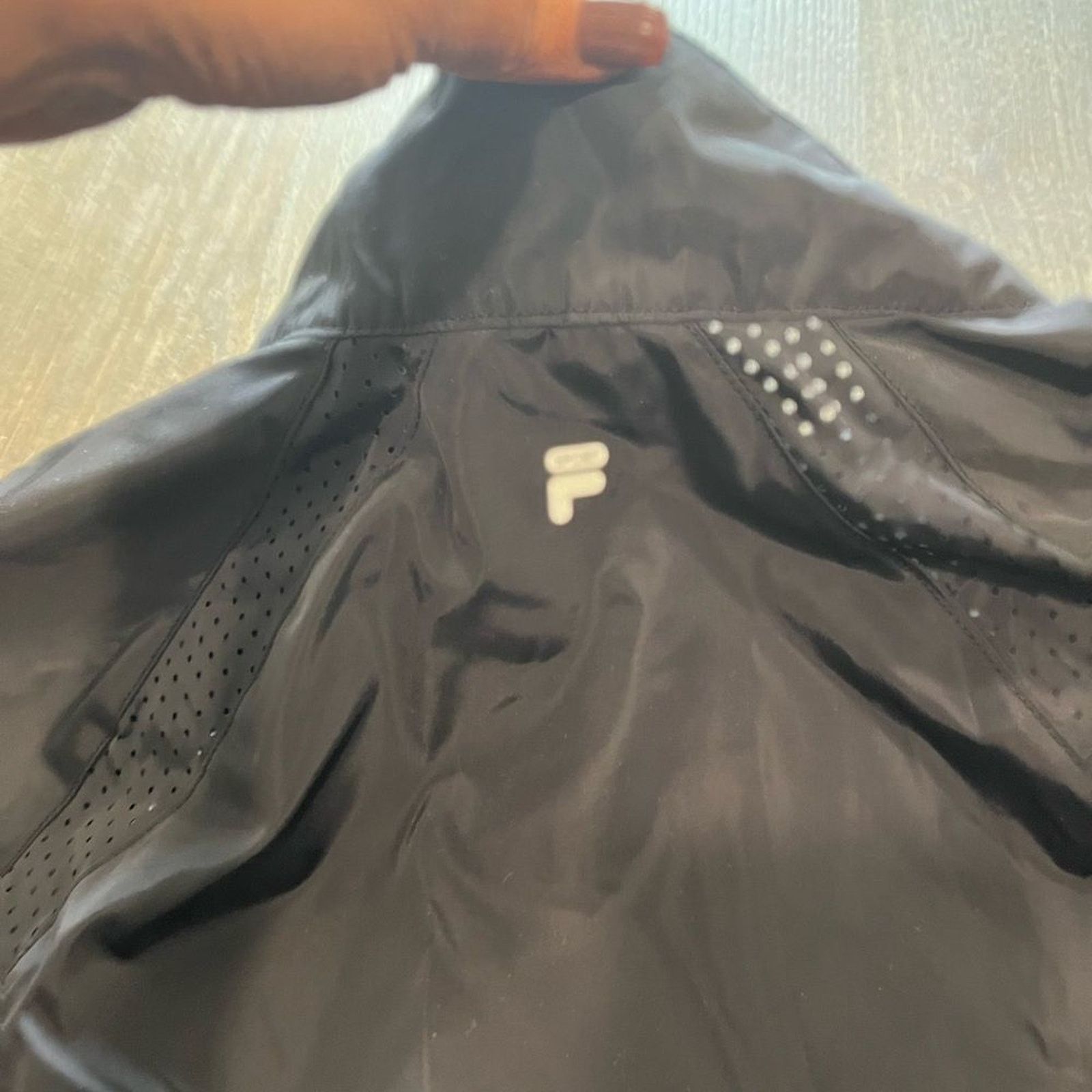 Fila NWOT Fila Womens Black Rain Jacket - Size S Size S / US 4 / IT 40 - 9 Thumbnail