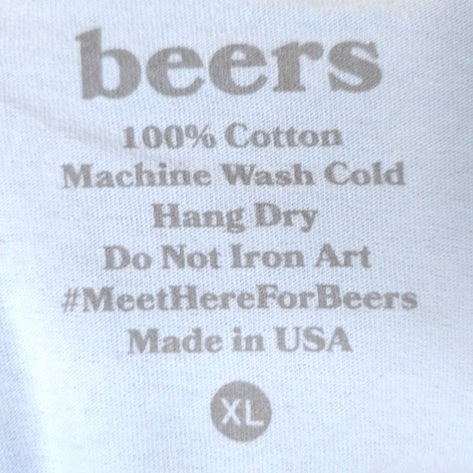 Vintage Beer T Shirt Mens XL Blue 40 Oz Olde English E 800 Flowers Bouquet Made In USA Shirt Mens USA Size US XL / EU 56 / 4 - 5 Thumbnail
