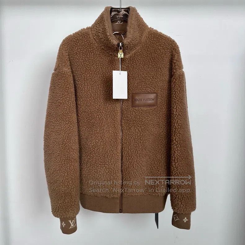 Louis Vuitton Louis Vuitton 25 Brown lambswool jacket Size US XS / EU 42 / 0 - 1 Thumbnail