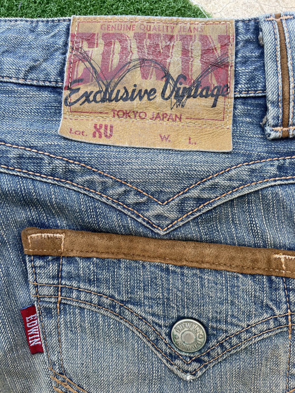 Edwin Edwin XV Exclusive Vintage Faded Wash Jeans Size US 30 / EU 46 - 14 Thumbnail