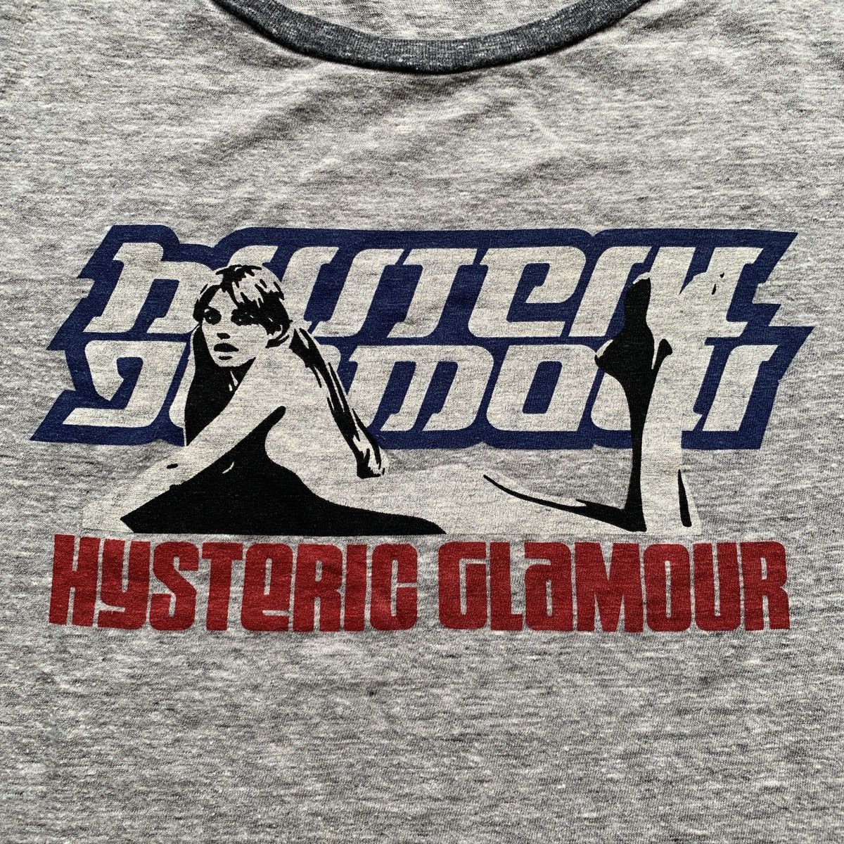 Hysteric Glamour Hysteric Glamour Raglan Iconic Woman Big Logo T-shirt Size M / US 6-8 / IT 42-44 - 5 Thumbnail