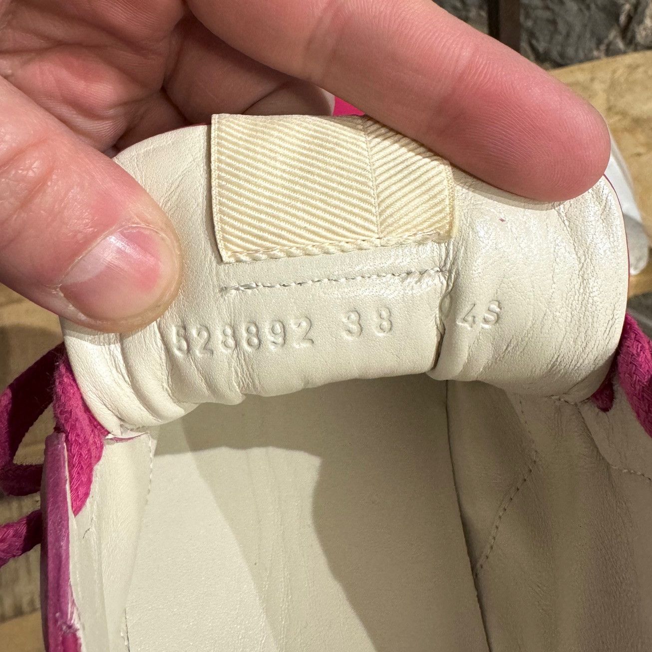 Gucci Gucci Box Pink Logo Rhyton Chunky Sneakers Size US 8 / IT 38 - 12 Thumbnail