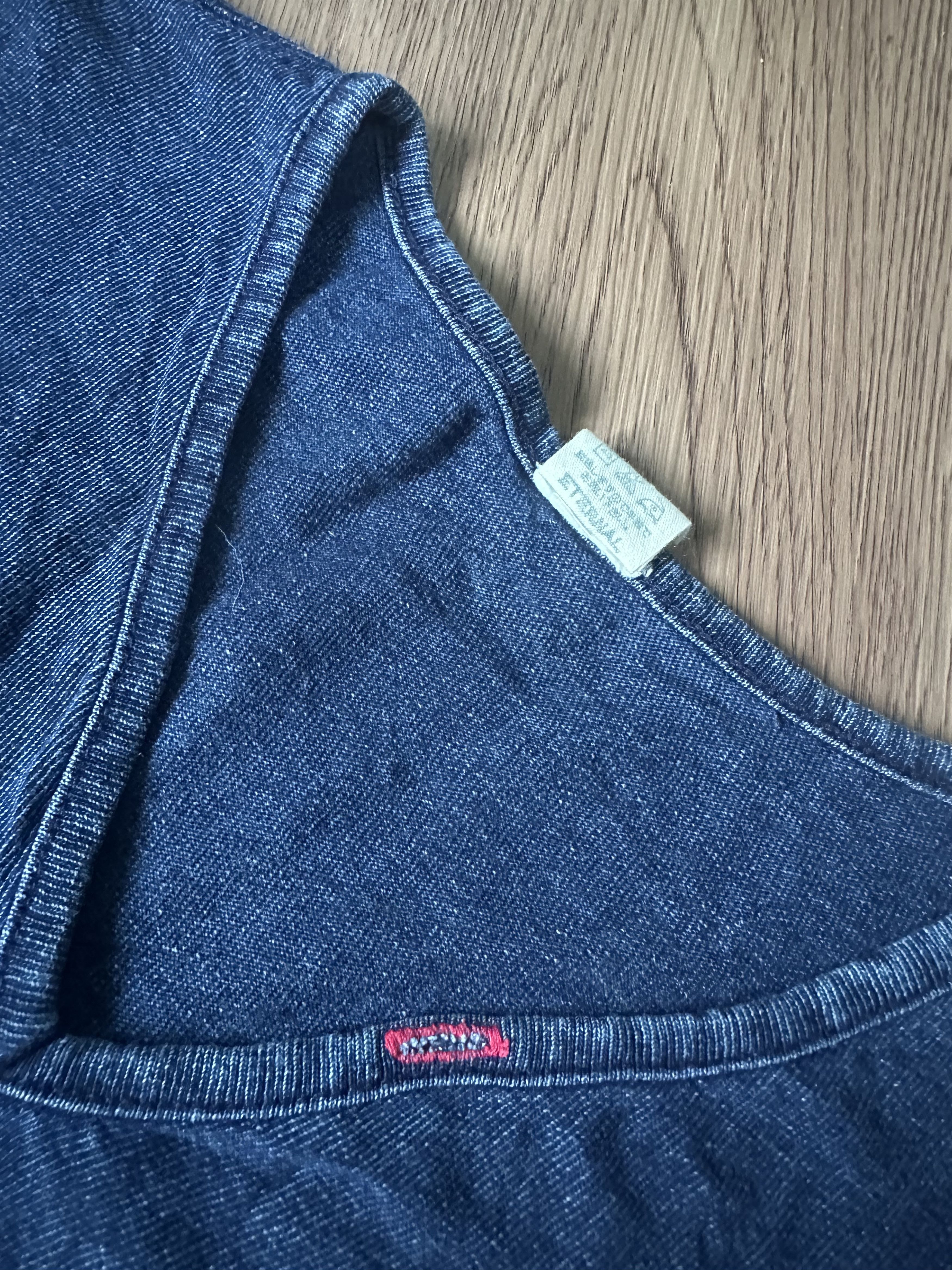 Eternal Vintage Eternal Indigo Dyed Hanafuna Card Tee Size US M / EU 48-50 / 2 - 4 Thumbnail