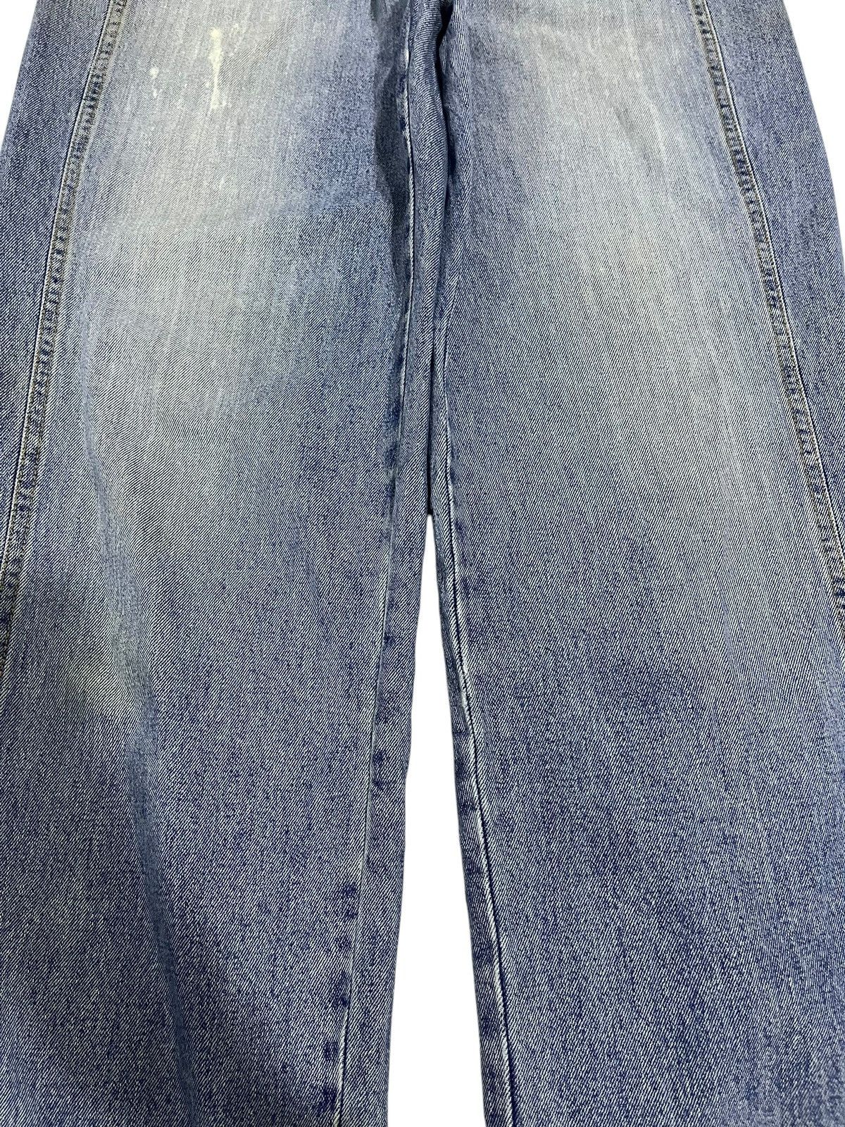 If Six Was Nine × Japanese Brand × Le Grande Bleu (L.G.B.) BAGGY💥 JAPANESE BRAND Y2K WASHED BLUE DENIM PANTS Size US 29 - 4 Thumbnail