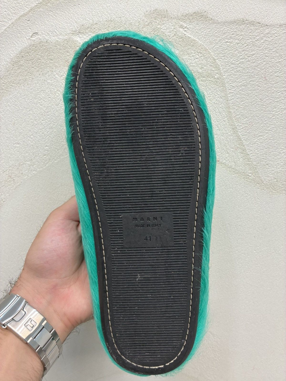 Marni Marni Green Fussbett Sabot Size US 8 / EU 41 - 12 Thumbnail